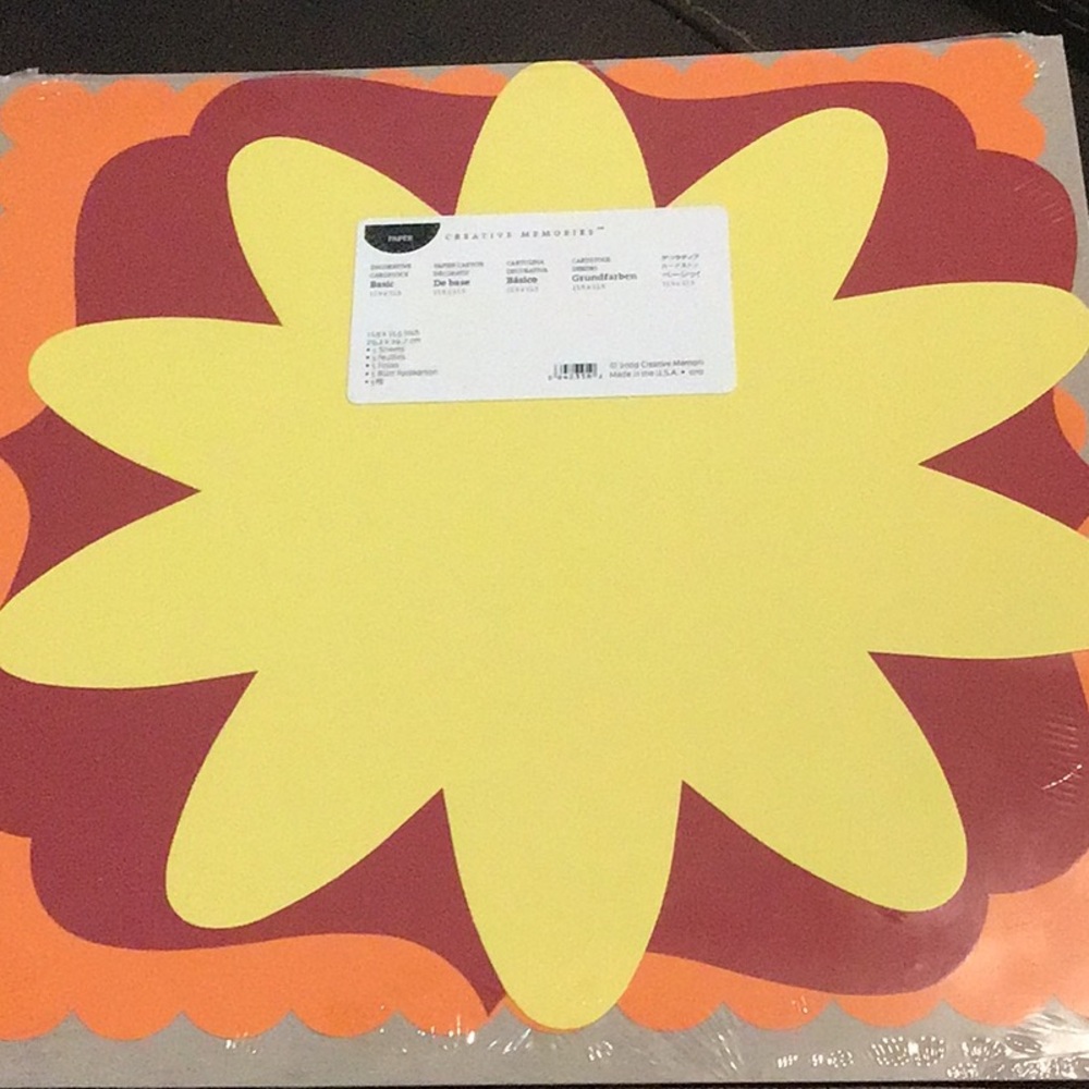 Creative Memories Decorative Cardstock, Basic